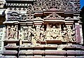 Detailed carving on wall