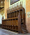 Late-Gothic choir stalls
