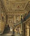 mural & ceiling, Great Staircase, Kensington Palace