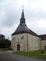 The church in Savigny-en-Septaine