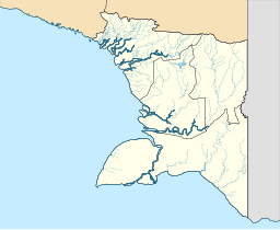 Torasi Estuary is located in South Papua