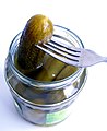 German pickles called Spreewald gherkins