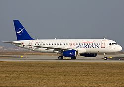 Airbus A320-200 der Syrian Arab Airlines