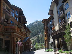 The Village at Palisades Tahoe, July 2007