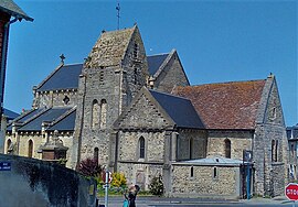 The church in Villerville