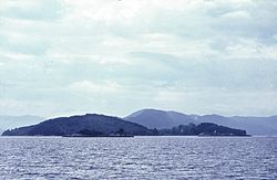 View of Veøya island
