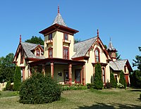 Eugene Saint Julien Cox House in St. Peter, Minnesota, built in 1871