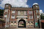 Gatehouse with Walls and Sets of Gate Piers Adjoining to Front of Burton Agnes Hall