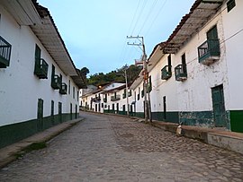 Straße in San Agustín