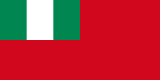 Handelsflagge von Nigeria
