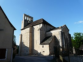 The church in Condat-sur-Vézère