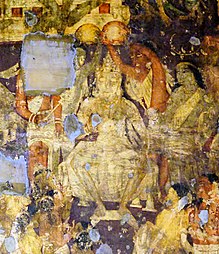 Cave painting of prince Vijaya