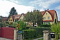 Eigenheimsiedlung Briesnitz-Dresden eGmbH: Einfamilienhaus einer Reihenhausgruppe einer Siedlung