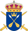 Coat of the arms of the Dalarna Regiment (I 13/Fo 53) 1994–2000 and the Dalarna Group (Dalregementsgruppen) 2000–present.