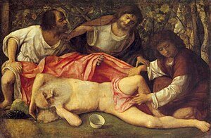 Die Trunkenheit Noahs (Giovanni Bellini)