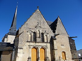 The church of Saint-Pierre, in Neuillé-Pont-Pierre