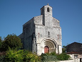 The church in Fontcouverte