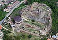 Aerial photography of the castle