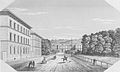 Ansicht von Süden, 1840.