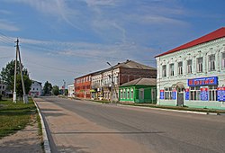A street in Spas-Klepiki