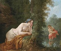 Echo and Narcissus, Louis-Jean-François Lagrenée