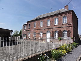 The town hall of Landifay-et-Bertaignemont