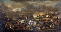 Gemälde von der Schlacht