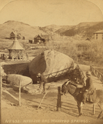 Navajo and Manitou springs, Colorado, from Robert N. Dennis collection of stereoscopic views