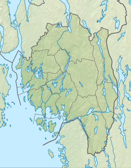 Mingevannet is located in Østfold