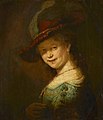 Rembrandt painting of Saskia