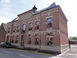 The town hall in Sepmeries