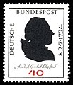 Briefmarke der Deutschen Bundespost zum 250. Jubiläum des Geburtstags, 1974