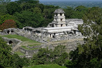 The Palace of Palenque, Chiapas, Mexico, 7th–8th centuries[64]