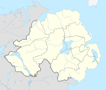 1958–59 Irish League is located in Northern Ireland