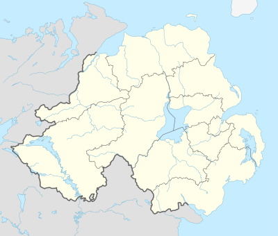 2016–17 NIFL Premiership is located in Northern Ireland