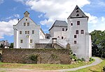 Schloss Wolkenstein von der Vorburg aus Südwesten
