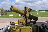 9P135 Fagot missile launcher at Engineering Technologies 2012