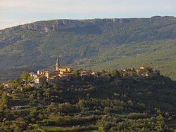 View of Buzet