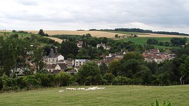 A general view of Chaussy