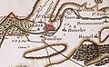 Map by CASSINI, circa 1780
