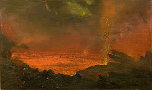 Halemaumau, Lake of Fire D. Howard Hitchcock, 1888