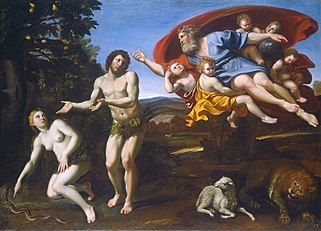 The Rebuke of Adam and Eve, 1626, National Gallery of Art