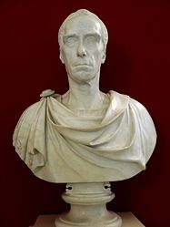 Marble bust by Giuseppe Ceracchi