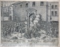 Anne du Bourg, 1559 gehängrt und verbrannt auf dem Place de Grève