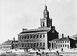 Independence Hall in the 1770s.