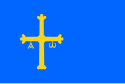 Flagge der Autonomen Region Asturien