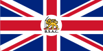 1:2 Flagge der British South Africa Company (1892–1923)