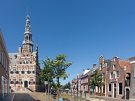 Franeker town hall and planetarium