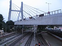 Photo: Skyway Bridge at KrishnaRajaPuram, Bangalore