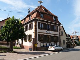 The town hall in Innenheim